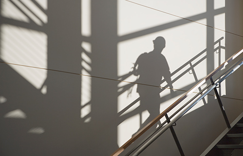 worker-stairway